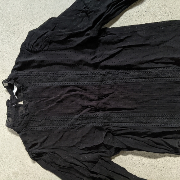 Zara black blouse top - Picture 4 of 7